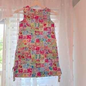 Lilly Pulitzer Girls Dress, Size 8, Pink/Multi Color